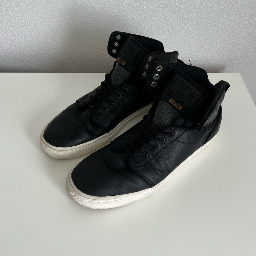 OTW Black Leather Shoes - Picture 3 of 4